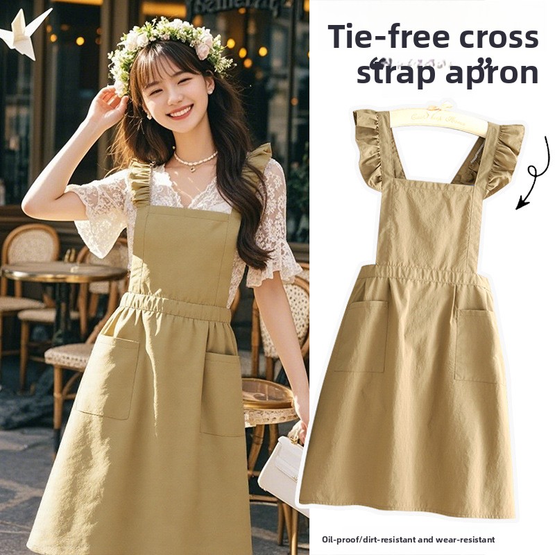 Home Cooking Service - Women's Stylish Waterproof Princess Design Kitchen