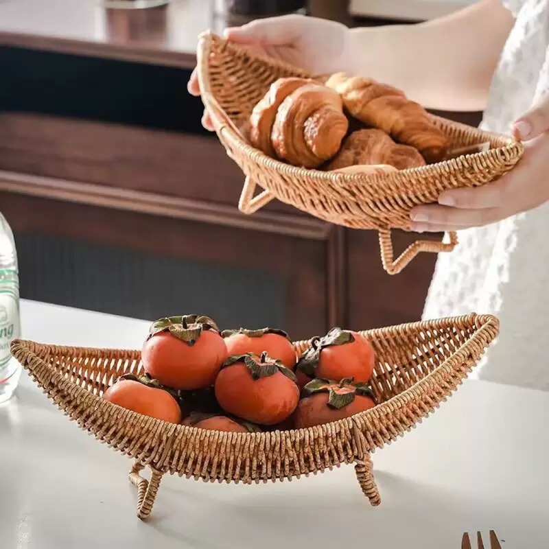Home Cooking Recipes - Crescent Fruit Tray Creative Snack Serving
