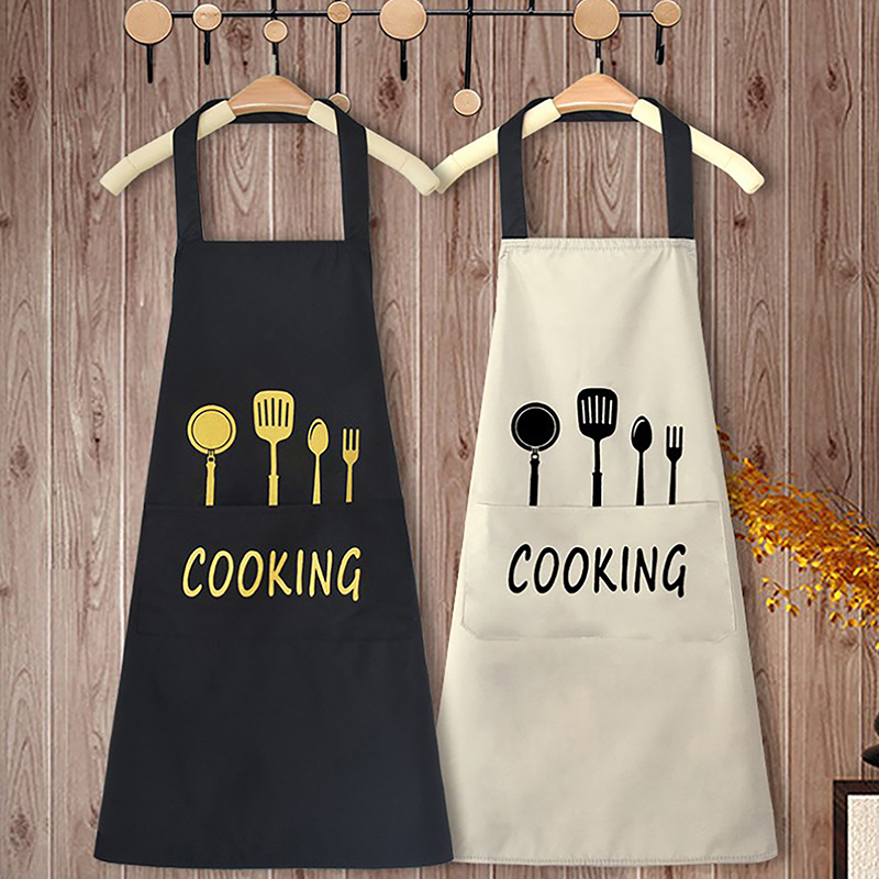 Home Cooking Service - Apron Waterproof Oilproof Can Wipe Hands