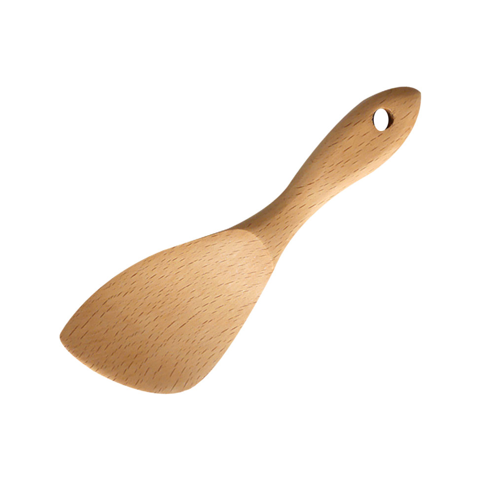 1Pcs Wooden Rice Shovel Natura - đánh giá và giá Home Cooking Service