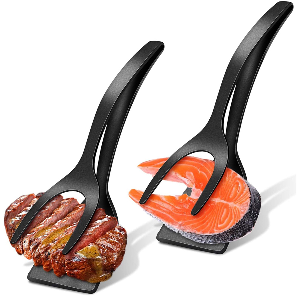 2 in 1 Grip Flip Spatula Clamp - đánh giá và giá Home Cooking In French