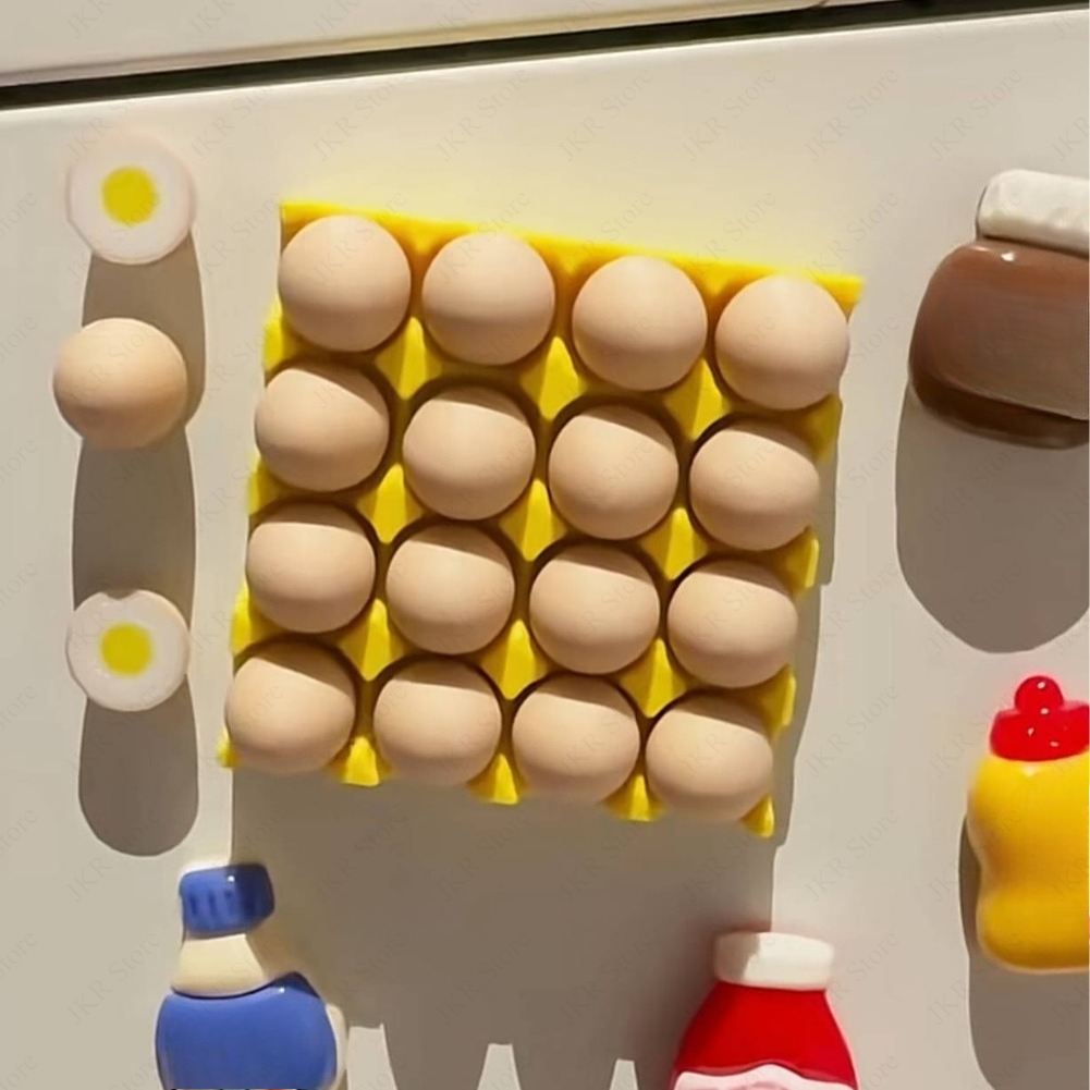 Egg Tray Fridge Magnet Set Cut - đánh giá và giá Home Cooking Recipes
