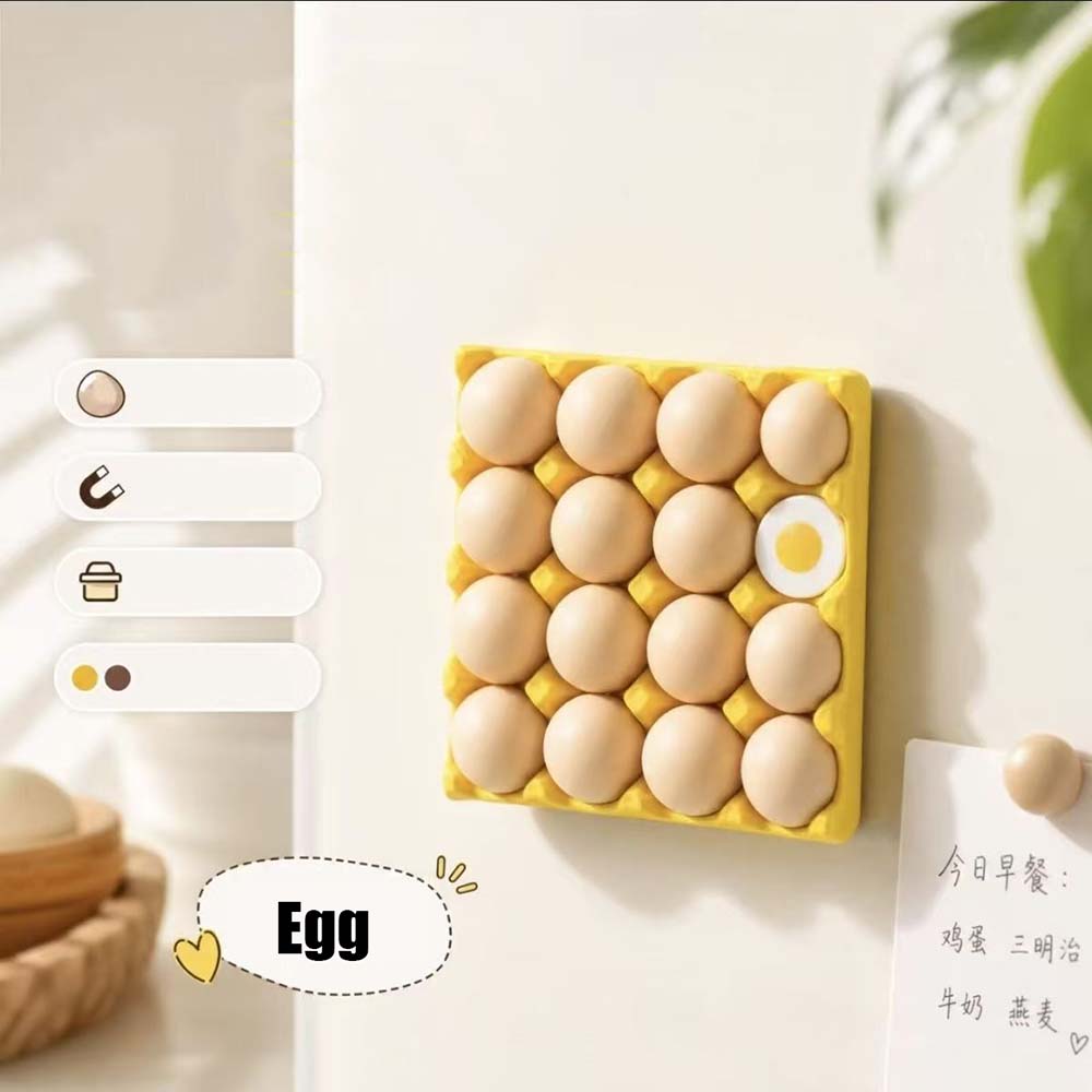 Egg Fridge Magnets Set Cute 3D - đánh giá và giá Home Cooking Recipes