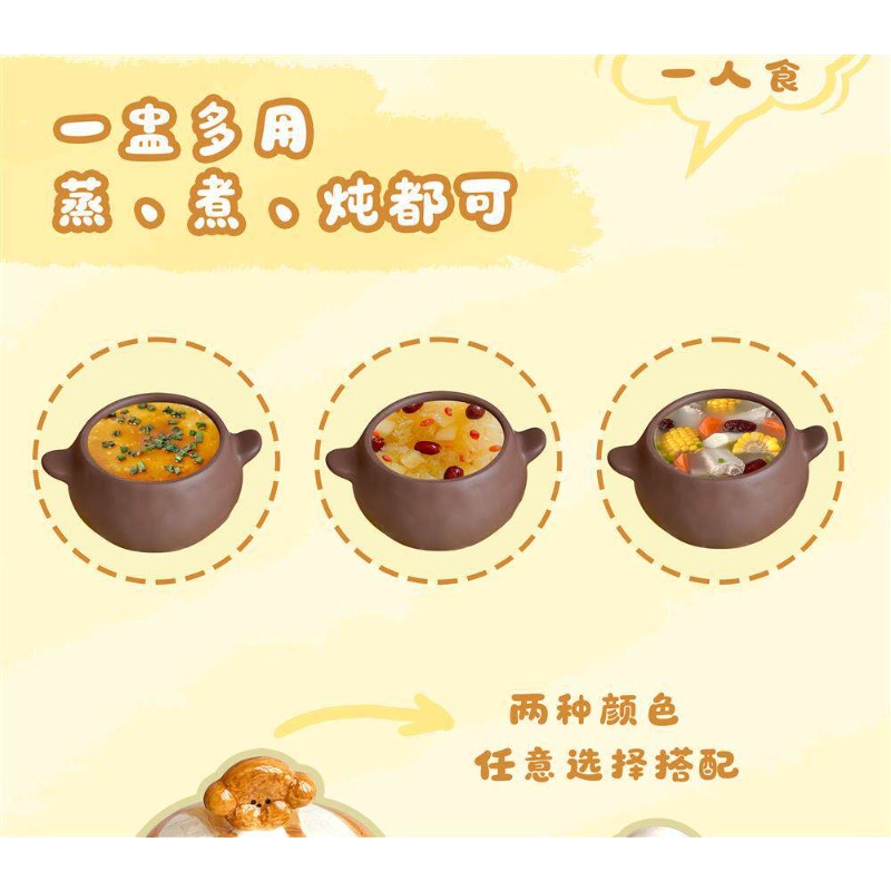 Cute Bread‑Dog Ceramic Stew Po - đánh giá và giá Home Cooking For Dogs
