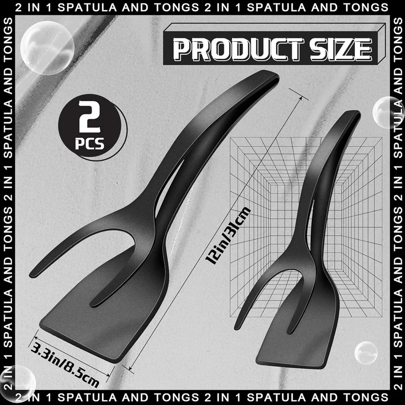2 in 1 Grip Flip Spatula Clamp - đánh giá và giá Home Cooking In French
