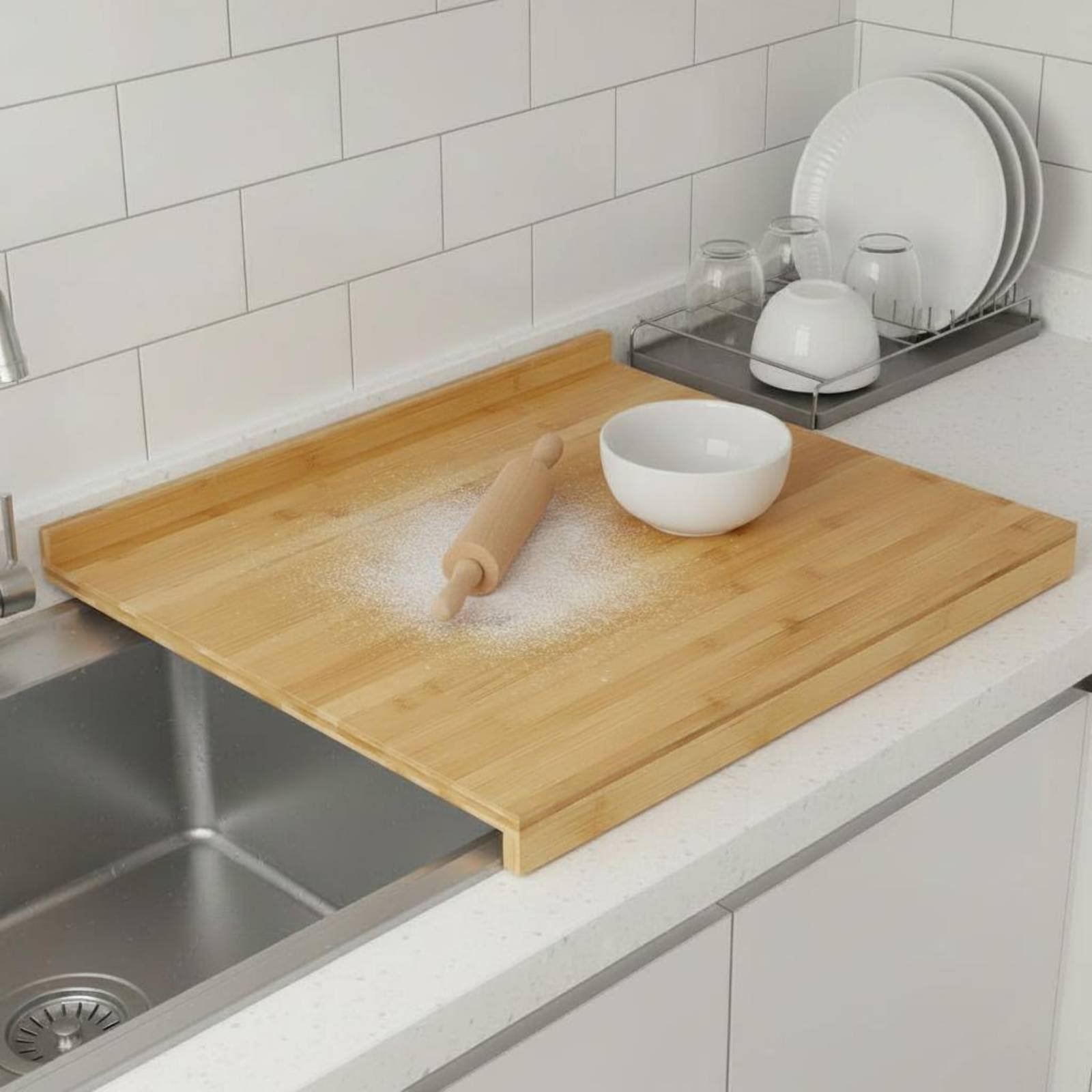 Over the Sink Cutting Board Mu - đánh giá và giá Home Cooking Kitchen