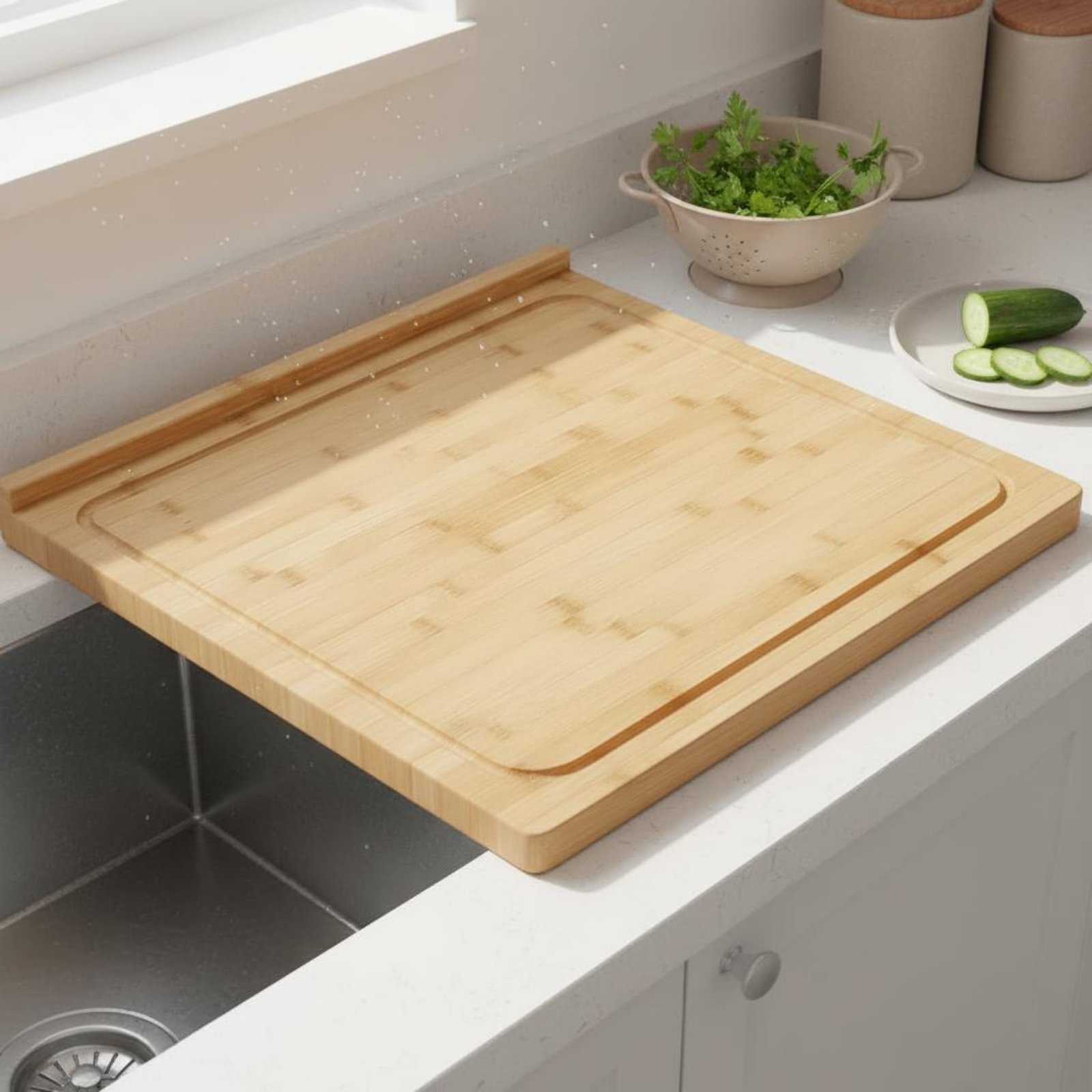 Over the Sink Cutting Board Mu - đánh giá và giá Home Cooking Kitchen