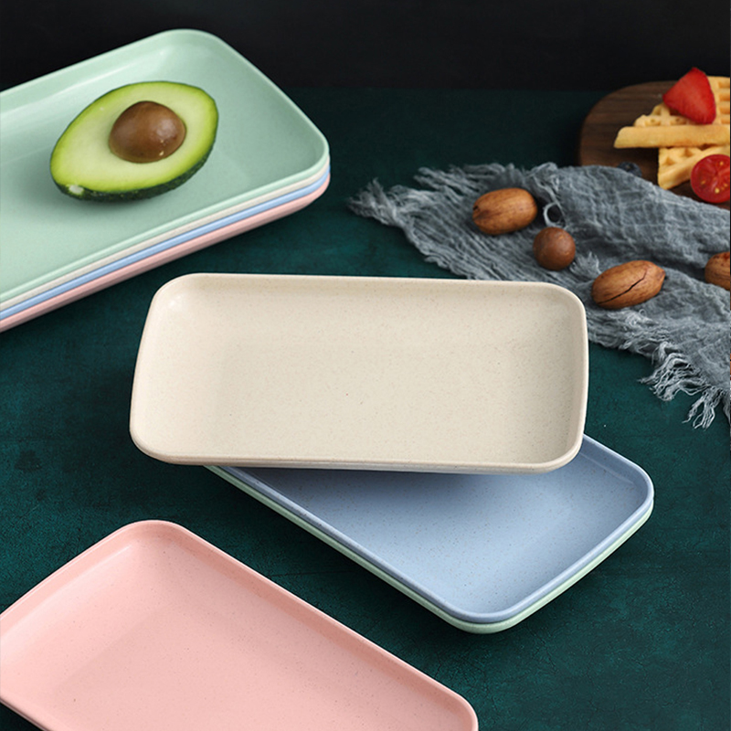 Set of 4 Wheat Straw Plates De - đánh giá và giá Home Cooking Recipes