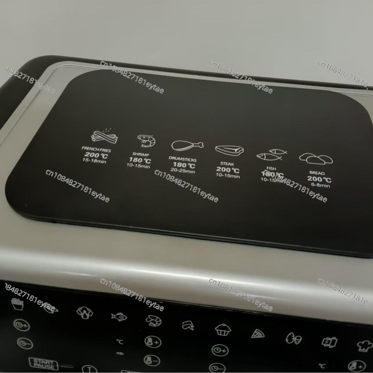 Large Capacity Smart Air Fryer - đánh giá và giá Home Cooking In French