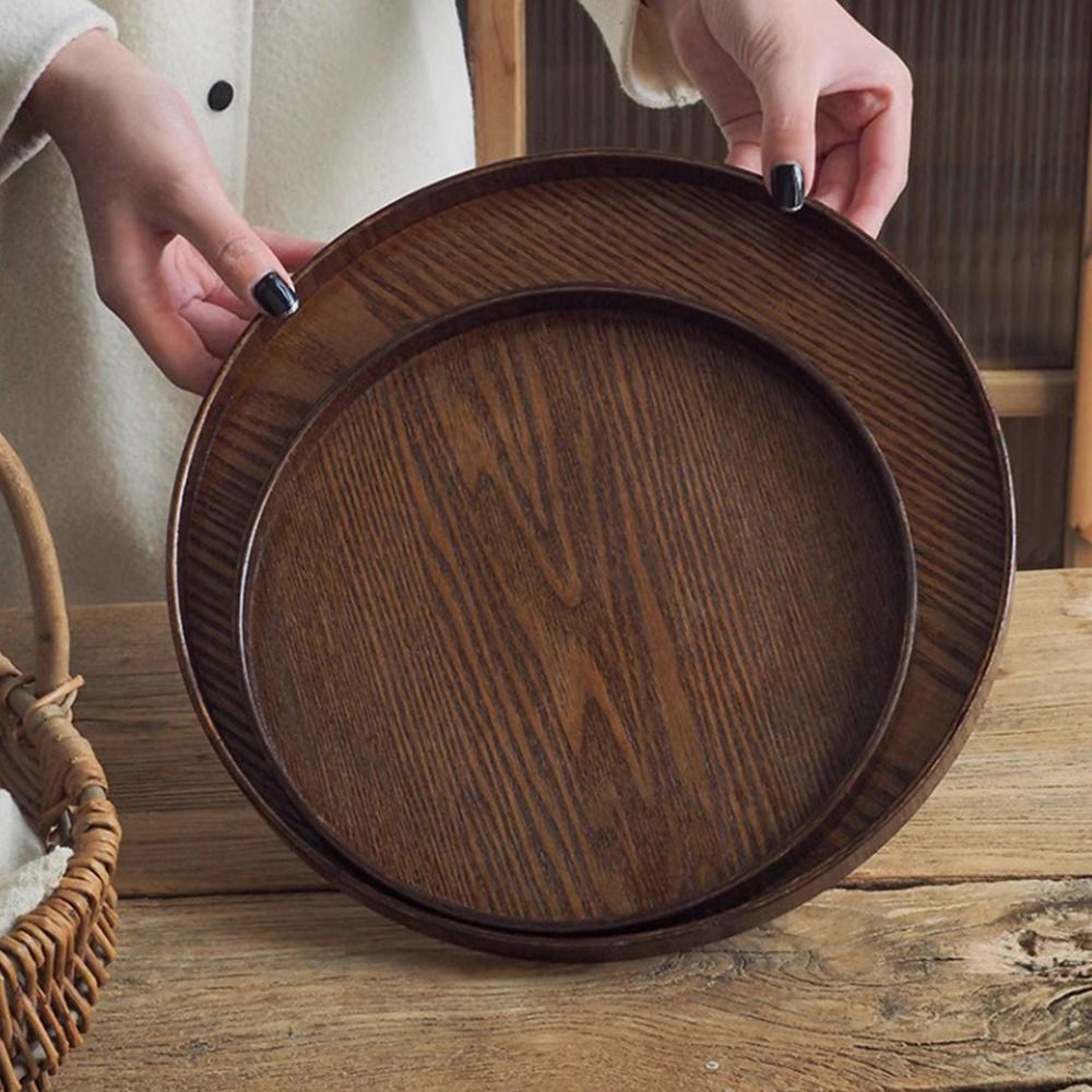 Vintage Round Serving Tray Woo - đánh giá và giá Home Cooking Recipes